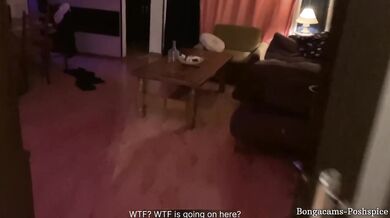 P.O.V. Caught a young stepmother with her lover. Now she is my whore. (With subs)
