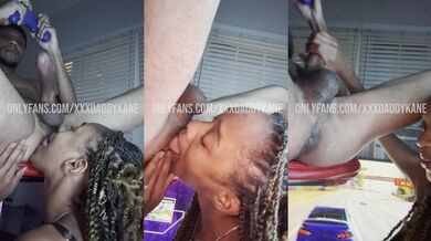BEST Ebony Rimjob while playing video games