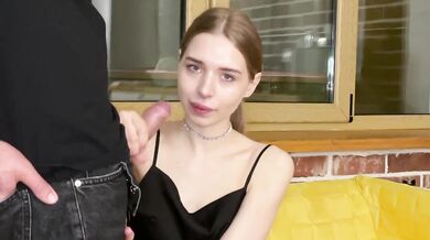 Deliciously fed my stepsister with sperm