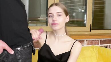 Deliciously fed my stepsister with sperm