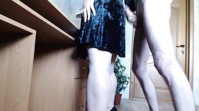 Bent over the table and fucked