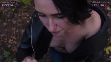Public Agent Pickup in Outdoor Park with Real Sex and Cum in Mouth / Kiss Cat