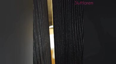 How stepsister jerked off in the shower and cum on her