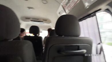 A stranger girl jerked off and sucked my dick on a public bus