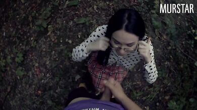 Divorced a student for intimate photos and fucked in the forest || Part 1 || Murstar