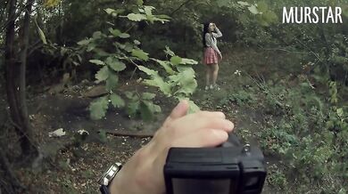 Divorced a student for intimate photos and fucked in the forest || Part 1 || Murstar