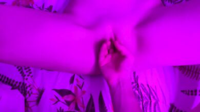 Morning sex with a beautiful girl, woke up with a dick, fingering, footjob, gentle sex - YourSofia