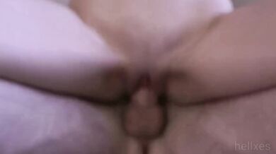 I put my girlfriend on a dick while alone at home