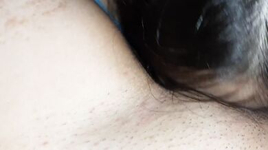 Fucked pussy with nose
