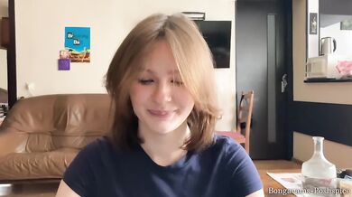 POV. “You promised don’t cum in my mouth!” (With subs)