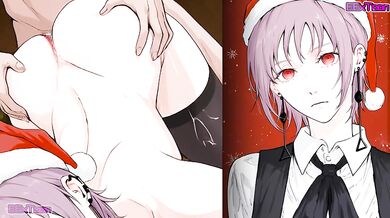 Fami - Chainsaw Man Manga - Go the Sexy Christmas Party Blow Job by eextoon