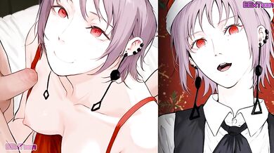 Fami - Chainsaw Man Manga - Go the Sexy Christmas Party Blow Job by eextoon