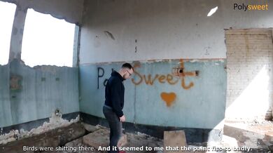 Public Fucking A Guy In POV After He Cums A Lot (Russians Speak With Subtitles)
