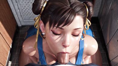 3D Animation: Street Fighter - Chun Li Blowjob Doggystyle Anal Fuck Uncensored Hentai