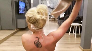 I fucked a crazy Ukrainian Ballerina in all her holes and came on her face! FULL Video