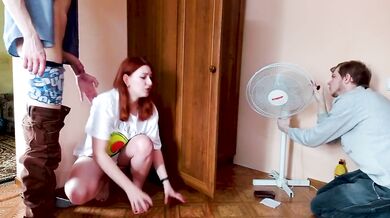 wife cheats on her husband under his nose