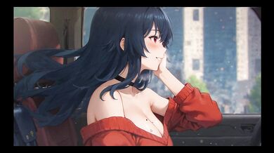 Bluring the walls [ ROMANCE Hentai Game ] Ep.2 HORNY GIRLFRIEND ripped his shirt off !