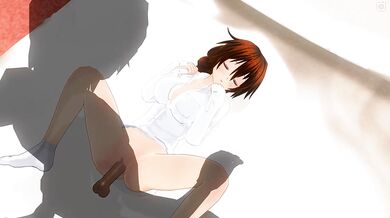 Redhead gets fucked in missionary position