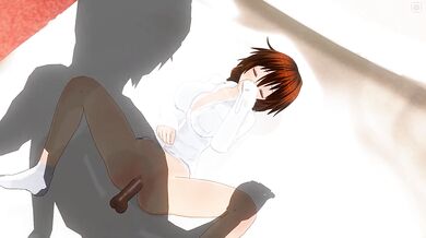 Redhead gets fucked in missionary position