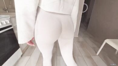 Insolent Girlfriend Threw Her Legs On The Table And Was Fucked For It.