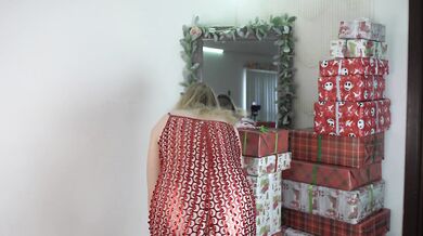 Naughty Christmas Uncensored Nude Try On Haul Big Tits -Stephanie Eild