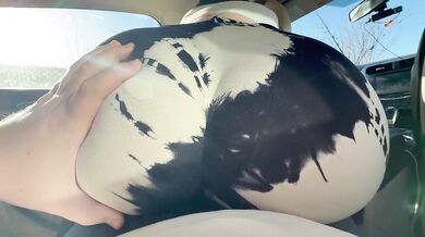 Stepsis's Tight Leggings and Big Ass Dry Humping making Me Cum