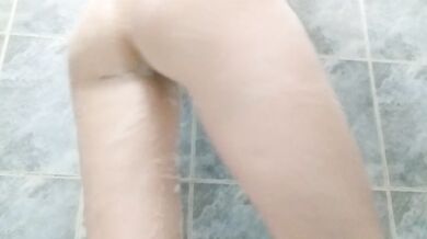 I AM SO WET Masturbating in the shower imagining our rough sex