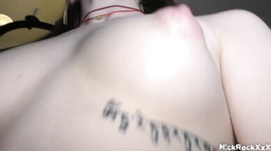 Met a teenager 18yo and fucked her at home ! Vivian Grace with Big ass