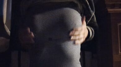Titty Play In Painting Top N Sweater