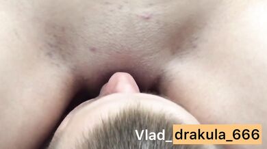 Stepmother persuaded her son to make her kuni and cum in his mouth