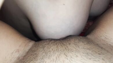 I smoke hookah and cum from rubbing my tits on my pussy - IkaSmokS
