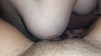I smoke hookah and cum from rubbing my tits on my pussy - IkaSmokS