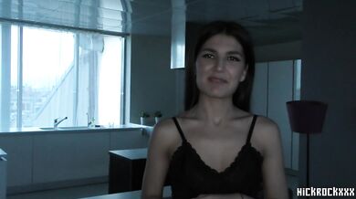 Model " Miss Tajikistan 2020 " fucks with the Producer