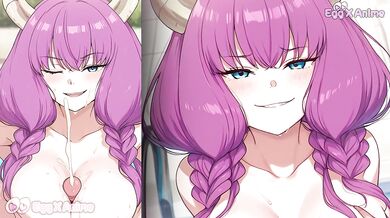 Aura from Sousou no Frieren swim blow job hentai by eggxanime