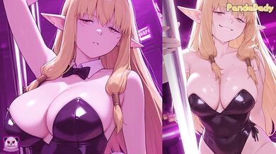 Beyond Journey's End hentai - Serie bunny big tits blow job on top