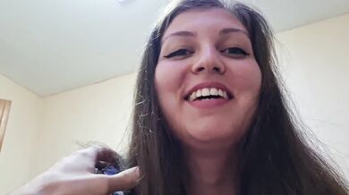 Fucked and fed a juicy russian neighbor with sperm