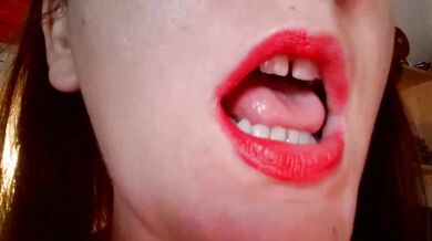 I chew you completely like a little insect I crush your bones like this sweet!