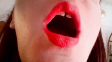 I chew you completely like a little insect I crush your bones like this sweet!