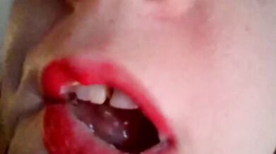 I chew you completely like a little insect I crush your bones like this sweet!