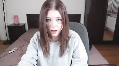 "Meow", drooling deep throat and my cute ass