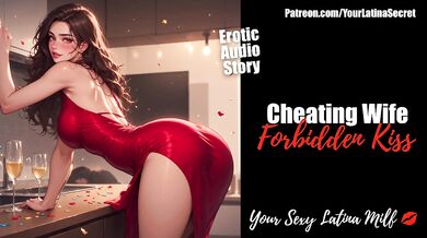 Cheating Wife’s Forbidden Kiss on New Year's Eve - Erotic Audio Preview - Full Audio on Patreon