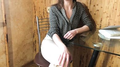 Lustful Teacher Seduces Student and Fucks him Again. Russian Amateur with Dialogue