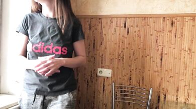 Helped his stepsister relax before the first date. Russian amateur talk