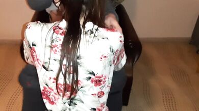 My stepsister gave me a new phone and I thanked her with cunnilingus - lesbian_illusion