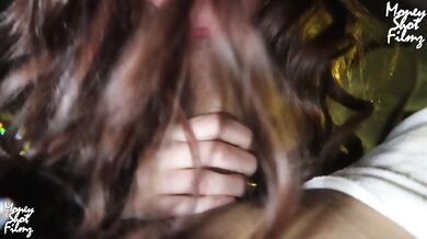 18-Year-Old Braceface Sneaks Out for a Sloppy BJ Behind Her BF’s Back