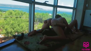 Most beautiful hot amateur threesome *Poly-amory*