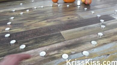 Hot sex with a horny witch on halloween night