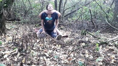 Went for a walk in the forest and saw a lesbian couple fucking. I took them off