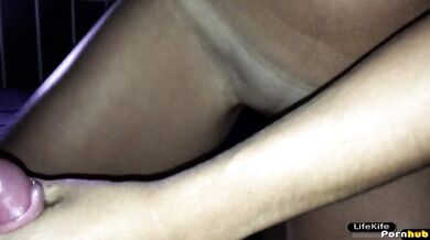 Wife woke her husband and fucked him passionately