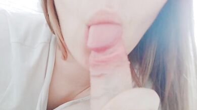 step sis missed school to taste cum - cumshot in her ass